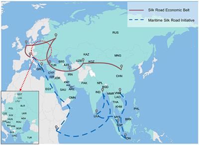 Anti-pandemic resilience assessment for countries along the Belt and Road route